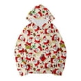 thumbnail image 1 of Tfken Christmas Hoodies For Boys Children Long Sleeve Hooded Snowman Print Sweatshirt Winter Fashion Tops Child Size 8-9 Years, 1 of 4