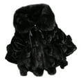 thumbnail image 1 of Tfken Coat For Girls Fall Winter Baggy Fleece Coats Casual Lightweight Warm Children Comfortable Clothes Outerwear Size 2-3 Years Black, 1 of 3