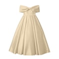 thumbnail image 1 of Tfken Girls Dresses Soft Comfy Holiday Travel Girls Tutu Dresses A Line Party Fashion Comfortable Off Shoulder Toddler Cute Clothes Size 8-9 Years, 1 of 4