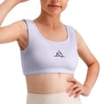 thumbnail image 1 of Tfken Soft Training Bras Girls Underwear Wireless Bralette Padded Support Breathable Thin Girls Stretchy Underclothes Size 11-12 Years Purple, 1 of 5