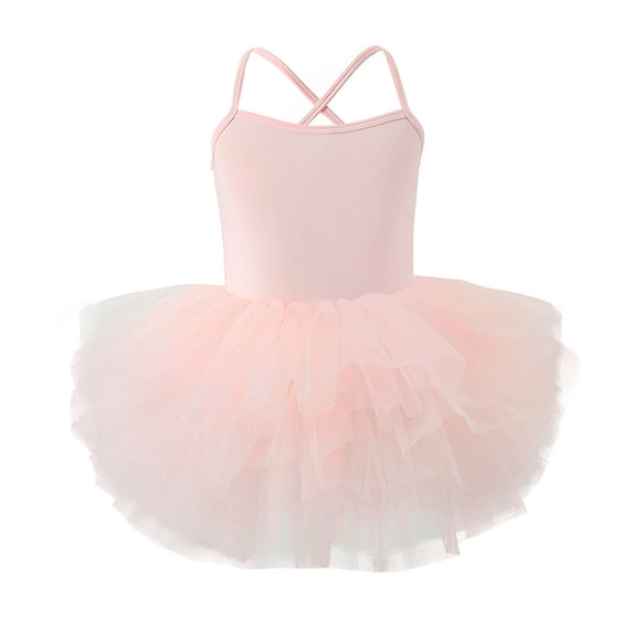 Tfken Summer Girls Dresses Off Shoulder Solid Color Tutu Tulle Dresses For Dance Performance Trendy Children Comfortable Clothes Beige Size 9-10 Years
