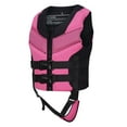thumbnail image 1 of Tfken Swim Vest Unisex Kids Size 5-8 Years 44.5/66 Lbs pink Solid Color Flotation Buoyancy Swimwear With An Adjustable Safety Strap As A Swimming Training Aid, 1 of 9