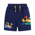thumbnail image 1 of Tfken Toddler Boy Child Shorts Cartoon Print Drawstring Stylish Cute Walkshorts Shorts Size 18-24 Months, 1 of 3