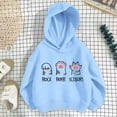 thumbnail image 1 of Tfken Toddler Child Girls Sweatshirt Trendy Size 4-5 Years Cartoon Print Tops Long Sleeve White Pullover Sweater, 1 of 3