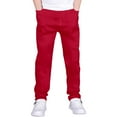 thumbnail image 1 of Tfken Toddler Children Boys Trousers Size 11-12 Years Straight Skinny Comfort Waist Trendy Fall Pants Red, 1 of 6