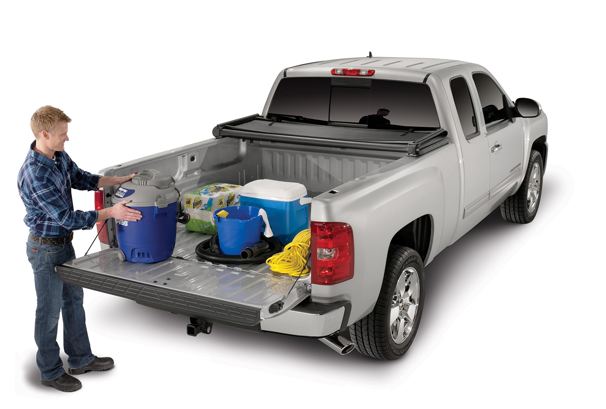 Tfx Tonneau TFX3316 Soft Tri Fold Tonneau Cover Fits select: 2017-2022 FORD F250, 2017-2022 FORD F350