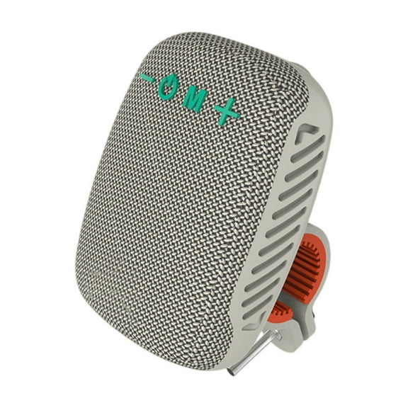 Tg392 Outdoor Cycling Fixed Mount Bluetooth Speaker In Gray - Includes Bluetooth Speaker, Charging Cable, Audio Cable, And Mount - For Outdoor Riders, Cyclists, Hikers, Campers,