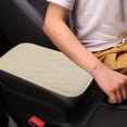 thumbnail image 1 of Tgbvmt 12.40 Inch Car Center Console Armrest Pad Light Thin Profile Elbow Support Fatigue Relief Universal Fit for Most Vehicle Armrest Boxes Four Season Breathable Auto Interior Protector Accessory, 1 of 6
