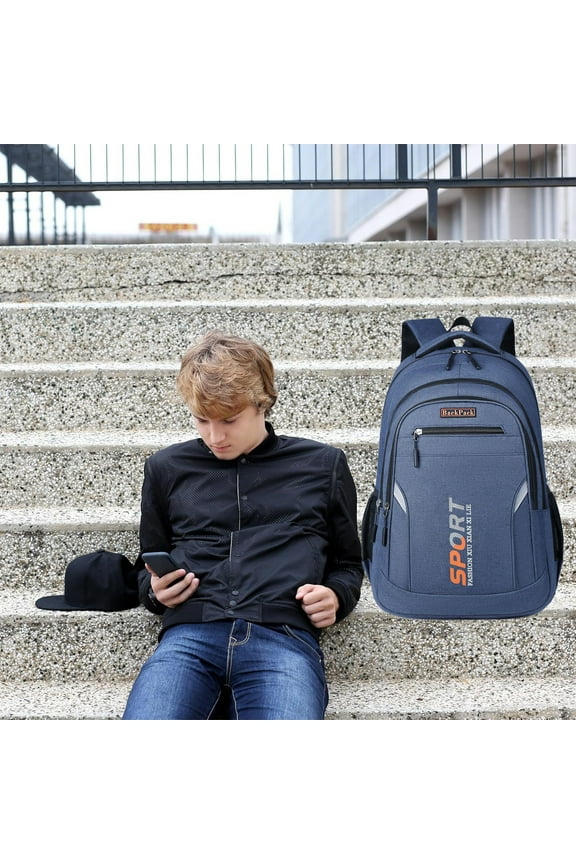 16 Inch Laptop Backpack Business Slim Large Capacity Waterproof Multi-Pocket for Men Women College School Travel Camping Outdoor Activities Tech Electronics Daily Commute Computer Bag