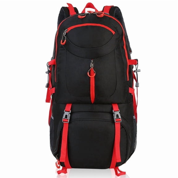 Tgbvmt 2026 All Season Hiking Backpack 50L Waterproof Large Capacity Multi Compartment External Attachment Ergonomic Design for Backpacking Hiking Camping Outdoor Travel Lightweight Trekking Bag