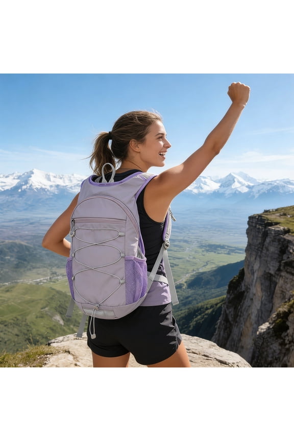 20L Cycling Backpack Hiking Daypack Waterproof Lightweight Spacious Compartments Reflective Markings Backpack for Camping Hiking Travel Outdoor Sports Airline Approved Daypack Outdoor Bag