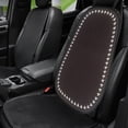 thumbnail image 1 of Tgbvmt 23.6 Inch All Season Ice Silk Car Seat Cushion Breathable Sofa Like Design Non Slip Stable Fixation Stylish Appearance Cool Comfort Universal For Cars SUVs Auto Interior Driving Passenger Pad, 1 of 6