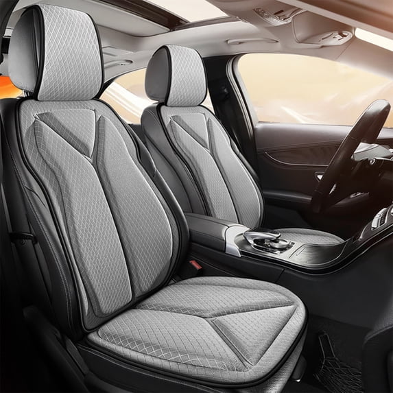 Tgbvmt 25.59 Inch Car Seat Cushion Backrest Set Efficient Airflow Cooling Stable Pressure Support Breathable Portable Design All Season Universal For Cars Travel Home Office Comfort Cushion