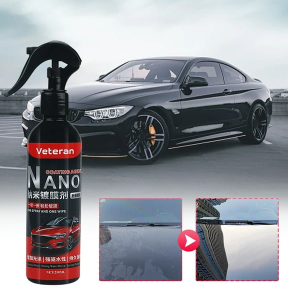 Tgbvmt 250ml Car Paint Crystal Coating Agent Microcrystalline Brightening Technology Scratch Resistance Anti Fouling High Temperature Protection Universal For Auto Paint Care Refurbishment Accessory
