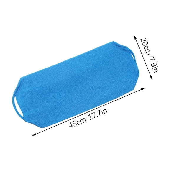 Tgbvmt 2PC Stretchy Frosted Bath Towels Exfoliating Back Scrub Shower Towelettes, Comfortable Skin Cleansing, Foam Rich Easy Use Bath Accessory, Spa Bathroom Cleaning Tools, Holiday Gift Self Care