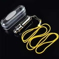 thumbnail image 1 of Tgbvmt 2PCS Stainless Steel Outdoor Survival Whistle Loud Sound Emergency Rescue Whistle Neck Lanyard Portable for Camping Hiking Sports Referee Training Student Games Outdoor Adventure Safety, 1 of 9