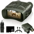 thumbnail image 1 of Tgbvmt 4K HD Night Vision Binoculars 36MP Infrared Detection 32GB Card Included Low-Light Observation Outdoor Binoculars for Hunting Camping Bird Security Surveillance Stargazing Wildlife Observation, 1 of 1