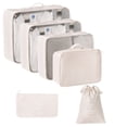 thumbnail image 1 of Tgbvmt 6 Piece Travel Storage Bag Set Multifunctional Packing Cubes Luggage Organizer Efficient Sorting Storage Solution for Travel Business Trip Vacation Party Favors Decor Travel Supplies, 1 of 5