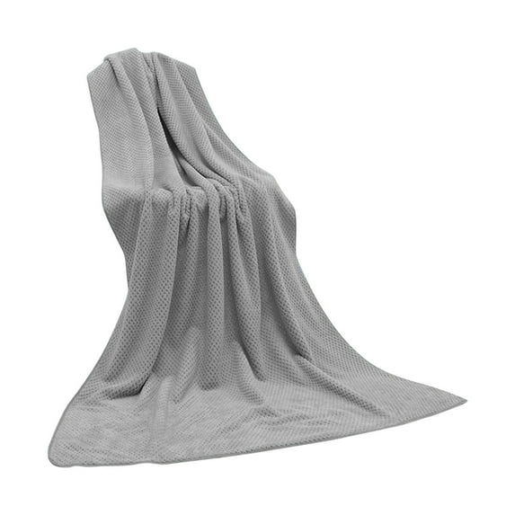 Tgbvmt Adult Cotton Towel Quilt 66.9x35.4 Inches Soft Absorbent Lightweight Blanket Multipurpose Nap Throw Sofa Bed Travel Dormitory Home Office Decorative Comfort Bedding Use