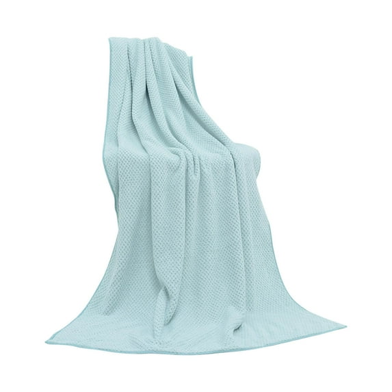 Tgbvmt Adult Cotton Towel Quilt 66.9x35.4 Inches Soft Absorbent Lightweight Blanket Multipurpose Nap Throw Sofa Bed Travel Dormitory Home Office Decorative Comfort Bedding Use