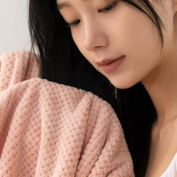 Tgbvmt Adult Cotton Towel Quilt 66.9x35.4 Inches Soft Absorbent Lightweight Blanket Multipurpose Nap Throw Sofa Bed Travel Dormitory Home Office Decorative Comfort Bedding Use