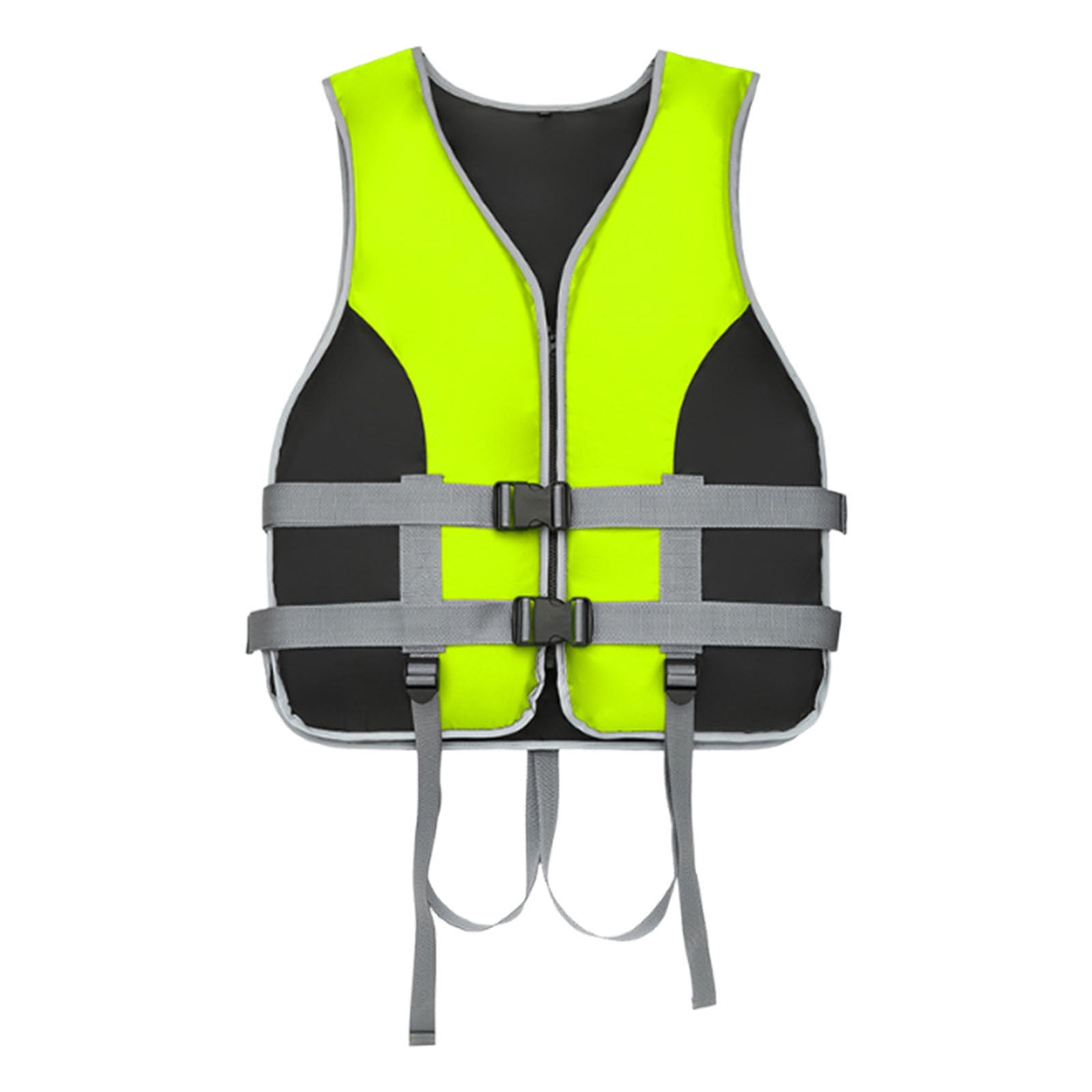 Tgbvmt Adult High Buoyancy Life Vest Reflective Whistle Adjustable Buckles Ergonomic Design Automatic Supine Position for Outdoor Water Sports Boating Fishing Swimming Water Safety Flotation Vest