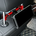 thumbnail image 1 of Tgbvmt Alloy Automobile Seat Vehicle-Mounted Rear Pillow Mobile Phone Frame Rotatable Telescopic Car Seat Back Phone Holder for Hands-Free Viewing and Convenient Use During Long Drives, 1 of 8