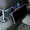 thumbnail image 1 of Tgbvmt Alloy Automobile Seat Vehicle-Mounted Rear Pillow Mobile Phone Frame Rotatable Telescopic Car Seat Back Phone Holder for Hands-Free Viewing and Convenient Use During Long Drives, 1 of 7