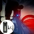 thumbnail image 1 of Tgbvmt Bayonet Taillights Red Blue LED Light Clip-on Waterproof Clip Light 3 Modes USB Rechargeable for Running Cycling Outdoor Activities Compact and Portable for Day or Night Use, 1 of 6