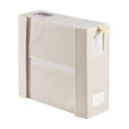 thumbnail image 1 of Tgbvmt Bed Sheet Four Piece Storage Box Double Side Access Transparent Window Design Organizer For Bedding Linens Pillowcases Sheets Bedroom Wardrobe Closet Home Closet Decor Boxes, 1 of 3