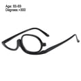 thumbnail image 1 of Tgbvmt Bifocal Reading Glasses Rotatable Foldable Makeup Friendly Hands-Free Application Eyeglasses for Women Cosmetic Use Reading Makeup Routine Travel Flip Lens Cosmetic Reading Glasses Daily Wear, 1 of 9