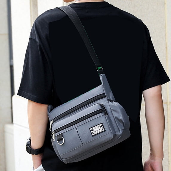 Tgbvmt Big Sling Bag Crossbody Chest Shoulder Travel Bag One Strap Sling Purse Casual Backpack for Men Women Adjustable Strap Multipurpose Everyday Use Outdoor Activities Hiking Sports Travel Bag