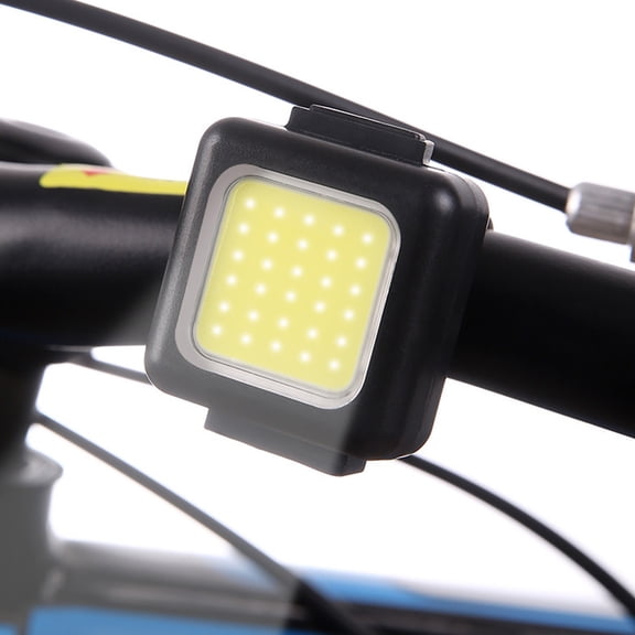 Tgbvmt Bike Headlight Taillight USB Rechargeable 3 Speed Modes Waterproof COB Light Easy Installation for Night Riding Cycling Outdoor Safety Lighting Bicycle Handlebar Mounted Light