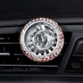 thumbnail image 1 of Tgbvmt Car Diamond Perfume Conditioner Outlet, Rotating Air Vent Perfume Diffuser, Mild Natural Fragrance, Quick Installation, Safe Adhesive Clip, Ideal for Car Interior Freshening, 1 of 7