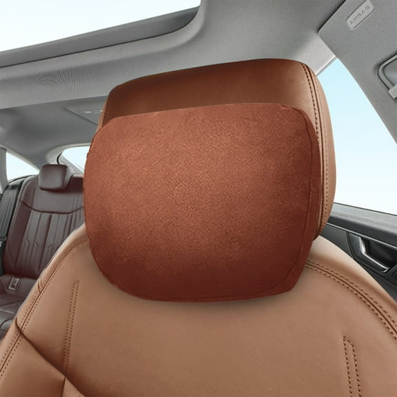 Tgbvmt Car Headrest Cushion, Ergonomic Neck Pillow for Comfortable Driving, Soft Cotton Linen for All-season Use, Relieves Neck Pain for Commuters and Road Trip Travelers