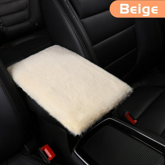 Tgbvmt Car Leather Armrest Pad Cushion Mat For Center Console Box Anti-Scratch Comfortable Driving Accessory For SUVs Trucks Minivans And All Vehicle Types Easy Install No Tools Required