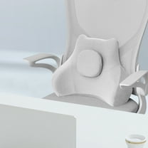 Tgbvmt Car Lumbar Support Backrest Cushion for Driver's Seat Comfortable Support Lower Back Spine Relief Ergonomic Design Adjustable Fit Most Vehicle Seats Soft Polyester Fabric Long-Term Comfort