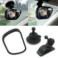 thumbnail image 1 of Tgbvmt Car Mirror Baby Rearview Mirror, Shatterproof & Adjustable, Safe for Parents to Monitor Baby in Backseat, Easy Installation with Suction Cup & Clip, Compatible with Most Cars, 1 of 9