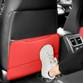 thumbnail image 1 of Tgbvmt Car Rear Seat Protection Pad Kick Back Storage Organizer Interior Leather Waterproof Scratch Resistant Cover for Kids Pets Vehicle Seat Back Protection Easy Installation, 1 of 8
