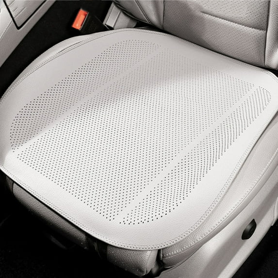 Tgbvmt Car Seat Cushion Breathable Mesh Half Pack Seat Cover Four Seasons Universal Cooling Pad Comfortable Support For SUV Sedan Truck Office Driving Long Trip Relaxation Upgrade