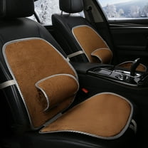 Tgbvmt Car Seat Cushion, Thickened Artificial Warm Auto Seat Cover, Winter Seat Protector Pad, Soft & Comfortable for Long Drives, Easy to Install Universal Fit for Cars, Trucks, and SUVs
