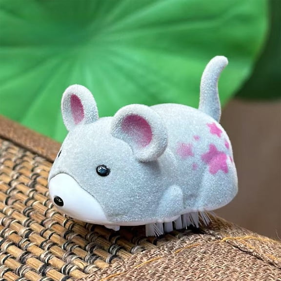 Tgbvmt Cat Simulated Animal Automatic Interactive Toy 1.97In Electric Moving Irregular Trajectory Mental Physical Stimulation Relieve Anxiety for Indoor Floor Table Kitten Play Pet Toy Decor