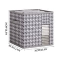 thumbnail image 1 of Tgbvmt Cloth Desktop Drawer Storage Box Stackable Large Capacity Organizer Cabinet Stable Structure For Bedroom Living Room Office Clothing Toys Books Snacks Home Decor Closet Organizers, 1 of 5