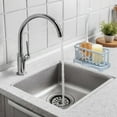 thumbnail image 1 of Tgbvmt Colorful Kitchen Sink Sponge Rack Compact Ventilated Drainage Organizer No Tool Installation for Bathroom Counter Restaurant Prep Area Home Kitchen Sundries Storage Sleek Modern Decor, 1 of 6