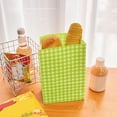 thumbnail image 1 of Tgbvmt Colorful Plaid Kraft Paper Bag Gift Wrap Storage Organizer Sturdy Reinforced Bottom Party Favor Picnic Snack Bag Decorative Desktop Sundries Storage for Small Gifts Snacks Craft Supplies, 1 of 6