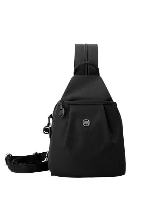 Convertible Commuting Backpack Durable Polyester Sports Waist Pack Crossbody Shoulder Bag Adjustable Padded Straps Multiple Pockets Spacious Interior for Travel Daily Commute Hands-Free Use
