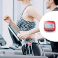 thumbnail image 1 of Tgbvmt Digital Pedometer Large Screen Accurate Step Counter Calorie Calculation Portable Fitness Tracker for Walking Running Daily Activity Fitness Monitoring Clip-On Pedometer No Bluetooth Required, 1 of 5