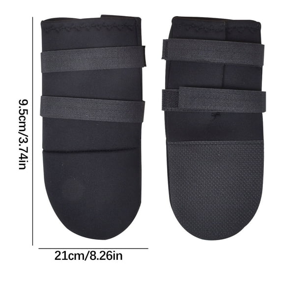 Tgbvmt Dog Paw Protective Gear, Outdoor Sports Dog Shoe Covers for Large, Medium, Small Dogs, Durable Diving Cloth with Non-Slip Rubber Sole, Provides Claw Protection, Perfect for Snow Mud Hiking