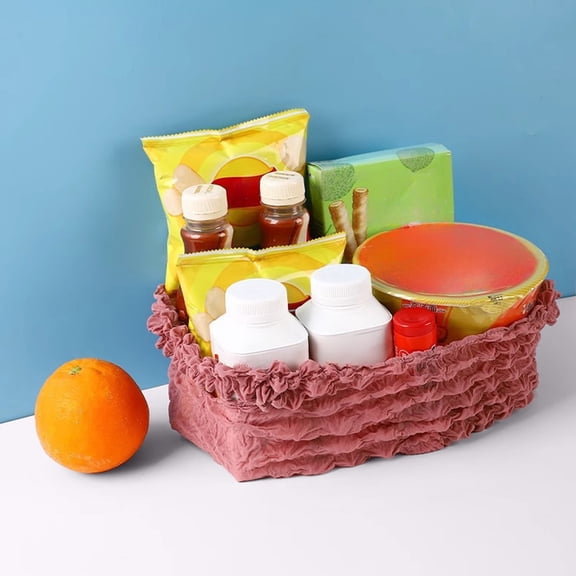 Tgbvmt Expandable Large Capacity Stretchable Shopping Bag Foldable Reusable Plastic Tote Bag Lightweight Portable Design For Supermarket Daily Shopping Travel Outdoor Errands Home Accessory