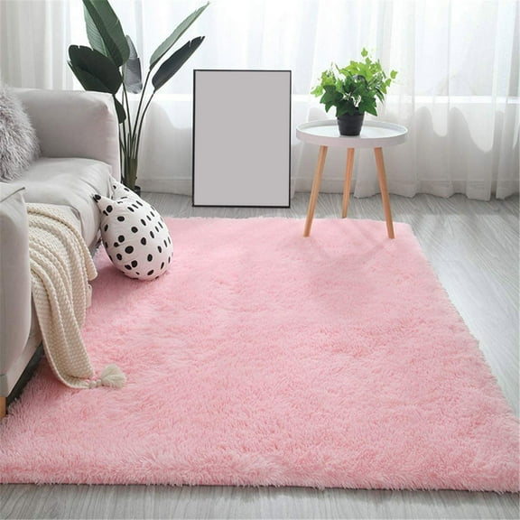Tgbvmt Fluffy Area Rug 80x160cm Soft Comfortable Bedroom Carpet for Living Room, Nursery, Kids Playroom and Dining Room Non-Slip Floor Mat Easy to Clean, Cozy Floor Mat for Home Decor
